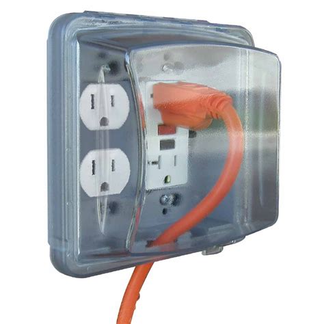 4 weatherproof electrical box and cover|weatherproof electrical outlet box cover.